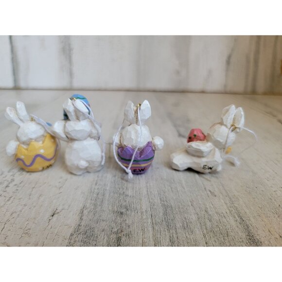 Eddie Walker‎ miniature Easter bunny egg variety ornament Xmas set - Picture 7 of 8